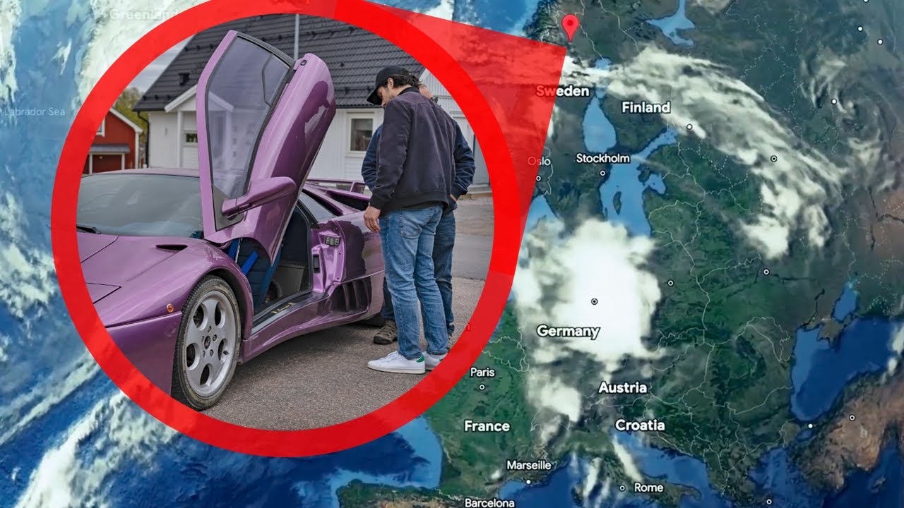 We found the LOST Lamborghini prototype in the Arctic Circle!