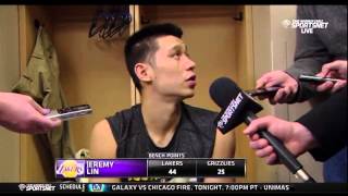 Jeremy Lin - Lakers vs. Grizzlies 3/6/15