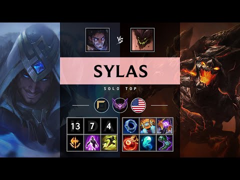Sylas Top vs Malphite - NA Master Patch 25.21
