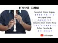 NOT ANGKA RECORDER HYMNE GURU CARA MAIN RECORDER HYMNE GURU TUTORIAL MUDAH RECORDER HYMNE GURU