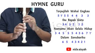 Download lagu NOT ANGKA RECORDER HYMNE GURU | CARA MAIN RECORDER HYMNE GURU | TUTORIAL MUDAH RECORDER HYMNE GURU mp3 Download lagu NOT ANGKA RECORDER HYMNE GURU | CARA MAIN RECORDER HYMNE GURU | TUTORIAL MUDAH RECORDER HYMNE GURU mp3
