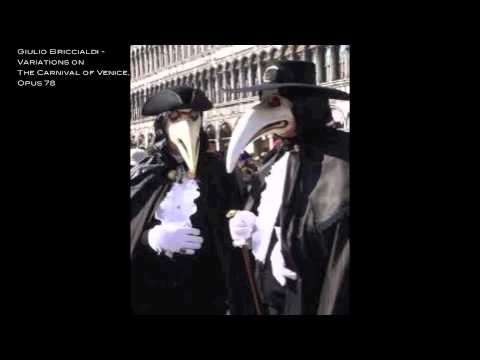Giulio Briccialdi - Variations on The Carnival of Venice, Op. 78 - Flute & Piano