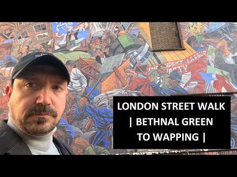 Bethnal Green to Cable Street Mural + Historic Thames Pubs | Jim Vision, Sweet Toof, Benzi Brofman