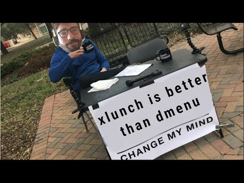 xlunch: One Application Launcher To Rule Them All!