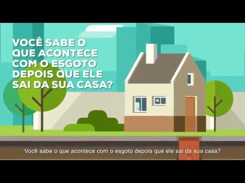 O que acontece com o esgoto depois que ele sai da sua casa | Trato pelo saneamanto | Casan