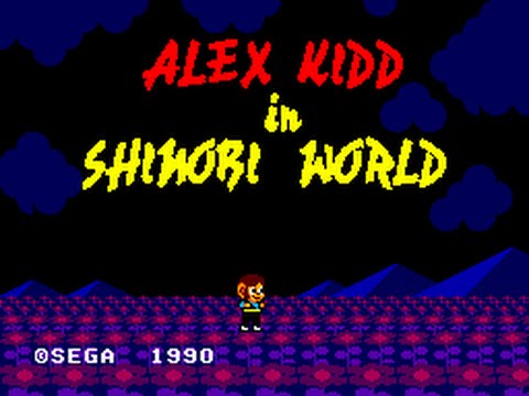 Alex Kidd in Shinobi World Master System