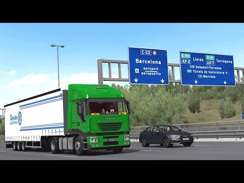 ETS2 Iveco Stralis 450 Barcelona - Narbonne