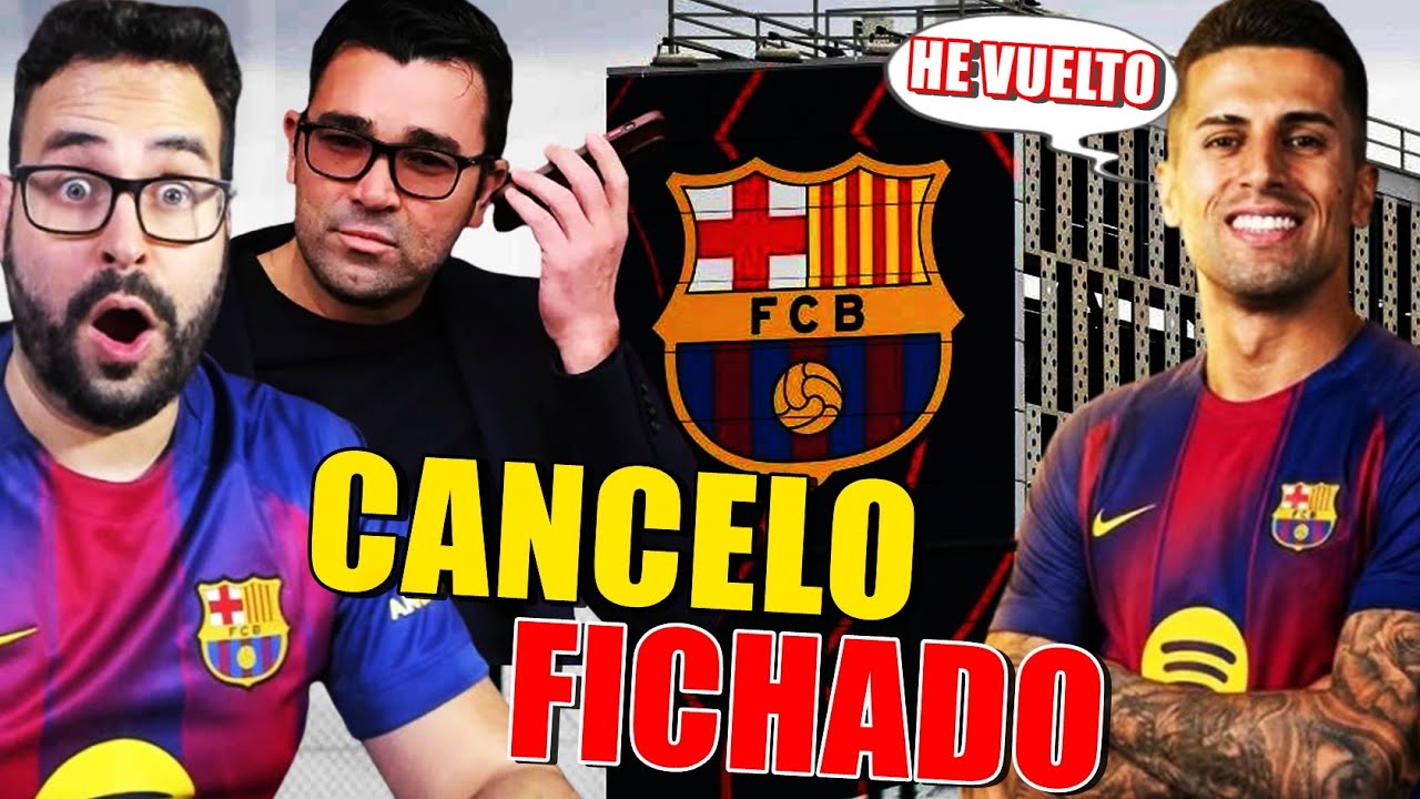 🚨¡OFICIAL! CANCELO FICHADO por el BARÇA - Mi OPINIÓN