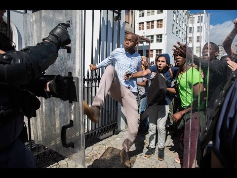 #FeesMustFall protest turns violent, 21 October 2015