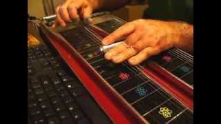 preview picture of video 'Pedal Steel Guitar  Too Cold At Home  Intro & Break'