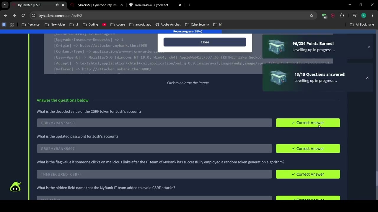 CSRF | TryHackMe Lab | Walkthrough