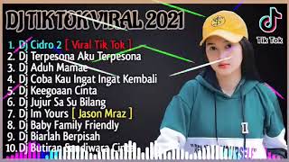 Download lagu DJ TIKTOK TERBARU 2021 | DJ CIDRO 2 FULL BASS TIK TOK VIRAL REMIX TERBARU 2021 mp3