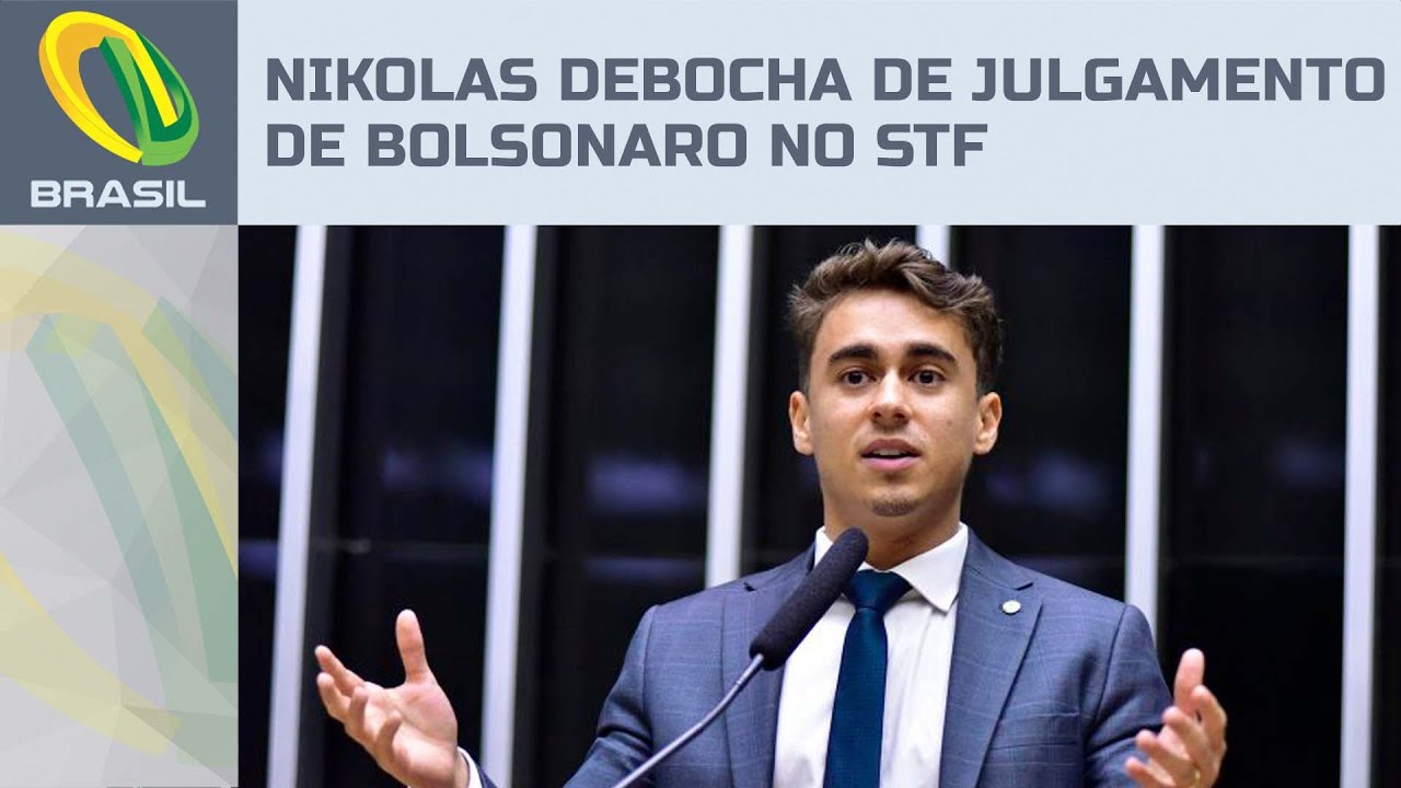 Nikolas Ferreira debocha e diz que julgamento de Bolsonaro no STF por golpe de Estado é "sacanagem"