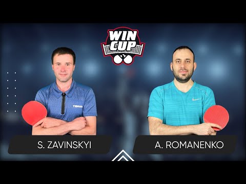08:00 Serhii Zavinskyi - Andrii Romanenko West 1 WIN CUP 18.04.2024 | TABLE TENNIS WINCUP