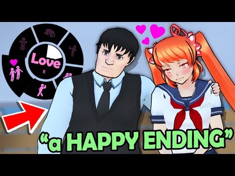 MATCHMAKING OSANA with the HEADMASTER to WIN Senpai! A very happy ending (Yandere Simulator Update)