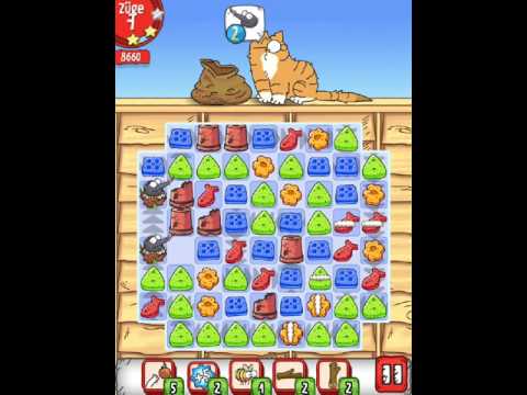 Simons Cat - Crunch Time - Level 119 - No Boosters (by match3news.com)