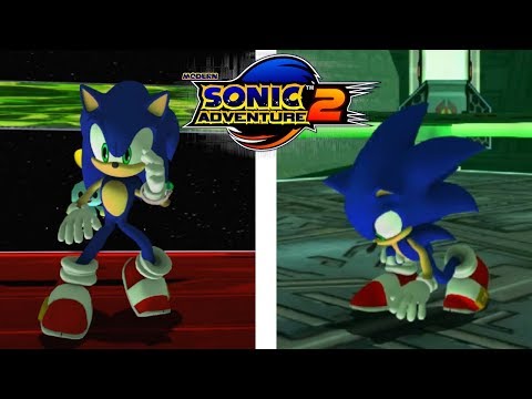 Modern Sonic Adventure 2 with Real Modern Sonic!!!
