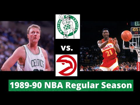 BOSTON CELTICS vs. ATLANTA HAWKS | HIGHLIGHTS | March 23, 1990