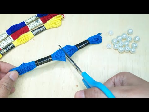 It's So Beautiful !! Superb Craft Idea With Embroidery Floss_ DIY Easy Embroidery Floss Tassels