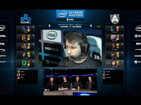 Alliance vs Cloud 9 | Game 3 Semi Finals IEM San Jose LOL 2014 | ALL vs C9 G3