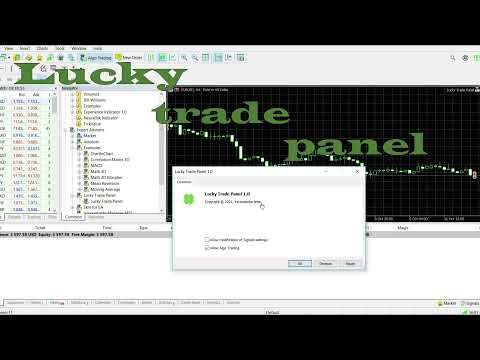 Video Lucky Trade Panel EurUsd MT5
