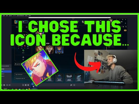 REKKLES ON WHY HE CHOSE THE GAREN ICON INSTED OF EZREAL