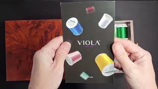 VIOLA Caja de hilo de costura y bordado, Bordando Sueños con una Caja de Hilos que Inspira Creativid