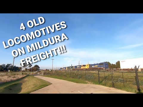 4 Locos On Large 7902v at Laverton - 09/07/2021