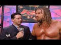 Triple H Vs Umaga Lumberjack Match Raw 12 11 07 1 2