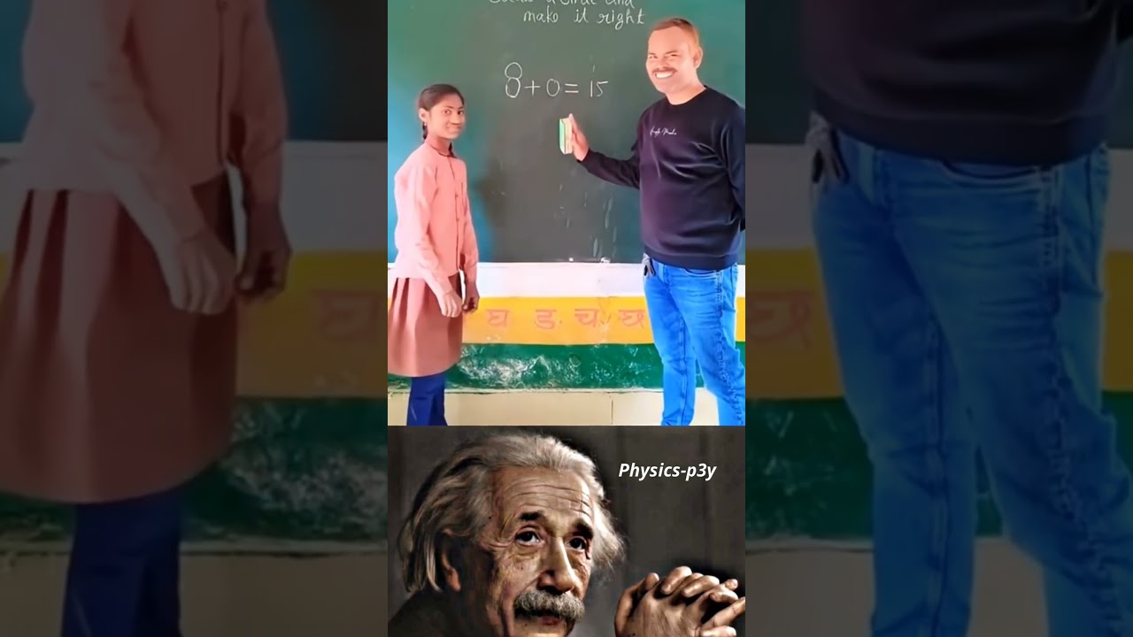 Earth Vibrates in Mathematics 🌍➗ | Sigma Smart IQ Girl Explains Chacko Mash Theory#mathematics