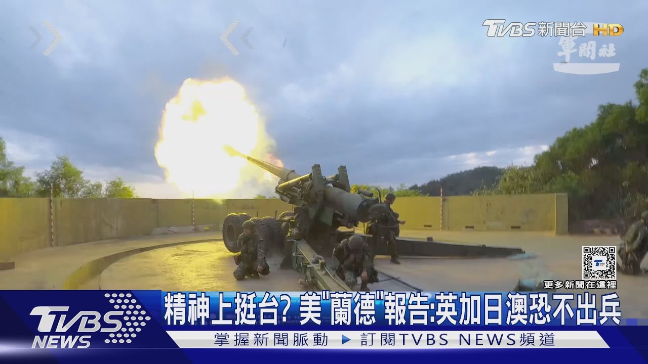 精神上支持?美智庫「蘭德公司」問卷調查出爐:英、加、日、澳恐不出兵介入台海