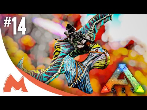 Tropeognathus taming! Time to get a Jet Pack Bird! - ARK: Crystal Isles (EP 14)