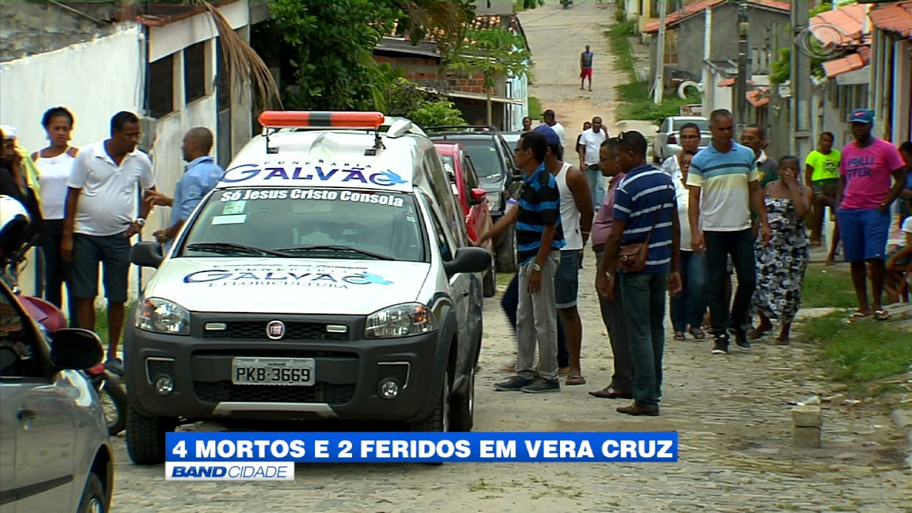Band Cidade - 4 mortos e 2 feridos em Vera Cruz