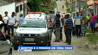 Band Cidade - 4 mortos e 2 feridos em Vera Cruz