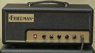 Video thumbnail for Friedman PT-20 Tube Amplifier Review by Sweetwater Sound by Sweetwater