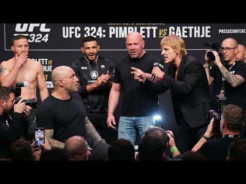 Paddy Pimblett SNAPS at Joe Rogan After His Provocative Question at UFC 324 Press Conference!