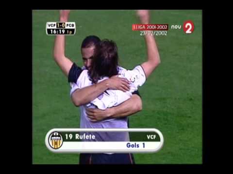 Valencia 2-0 Barça Liga 2001/2002