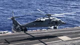 Navy Sea Hawk Flight Deck Take Off