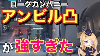 【ローグカンパニー】防衛だけじゃない！アンビルのゴリ押し凸動画!【ぺろる】