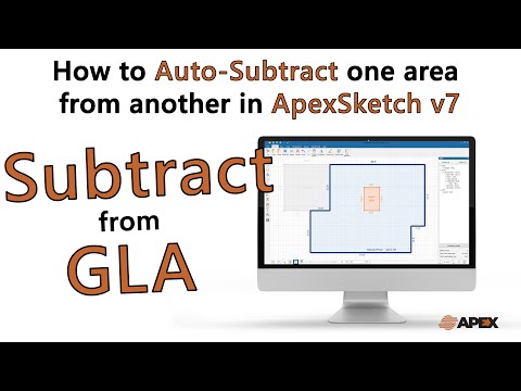 ApexSketch v7 - ANSI Tip #2 : How to Auto-Subtract | Apex Software
