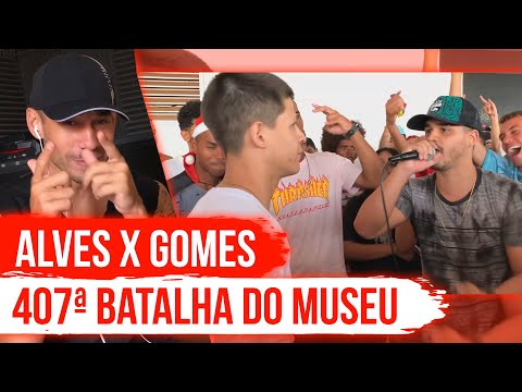 (A MELHOR DO DIA 🔥) Alves X Gomes - Batalha do Museu 407 - ZEN REACT / ANÁLISE