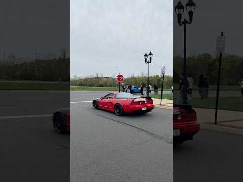 1100HP NSX ACCELERATION SOUND!! #nsx #exhaust #turbo #nitrousoutlet #shorts