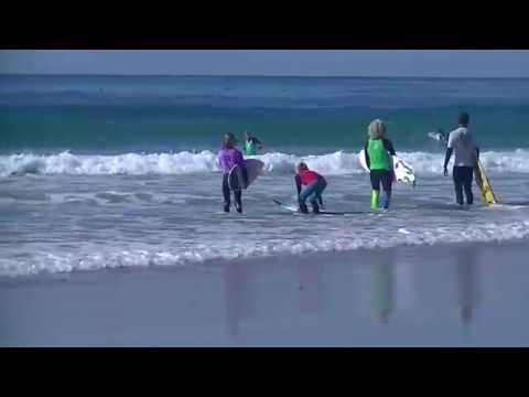 Epic Heat at the 2014 Santa Surfing Contest