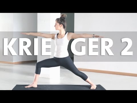 Yoga Anfänger | Krieger 2 Asana lernen | Virabhadrasana 2