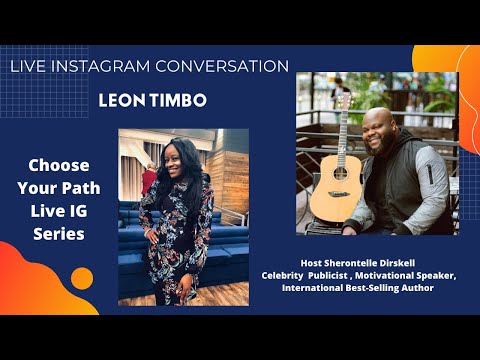 IG Live Singer/Songwriter with Leon Timbo