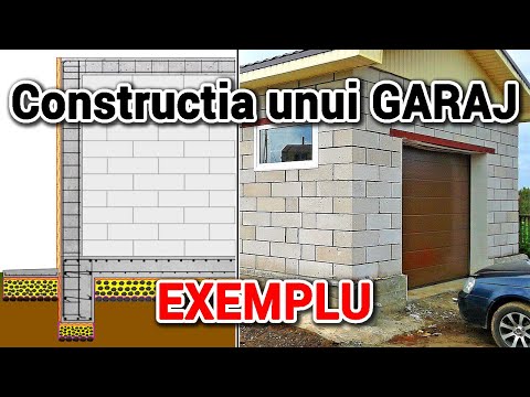 Exemplu de constructie a unui garaj