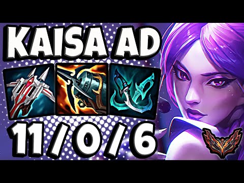 Kaisa vs Caitlyn [ ADC ] Patch 12.23 Korea Grandmaster ✅