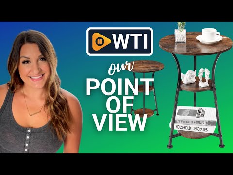 Dulcii Small Round End Table - WTI product video review