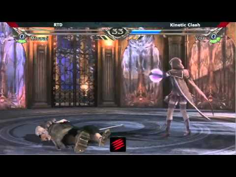 Evo 2013 Soul Cailbur V: RTD (Mitsurugi) vs Kinetic Clash (Viola)