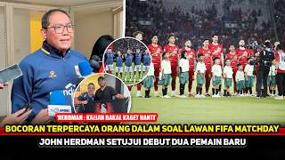 Download lagu TERPERCAYA A1! Timnas ditantang negara top Eropa di FIFA Matchday~Herdman bawa dua pemain baru mp3